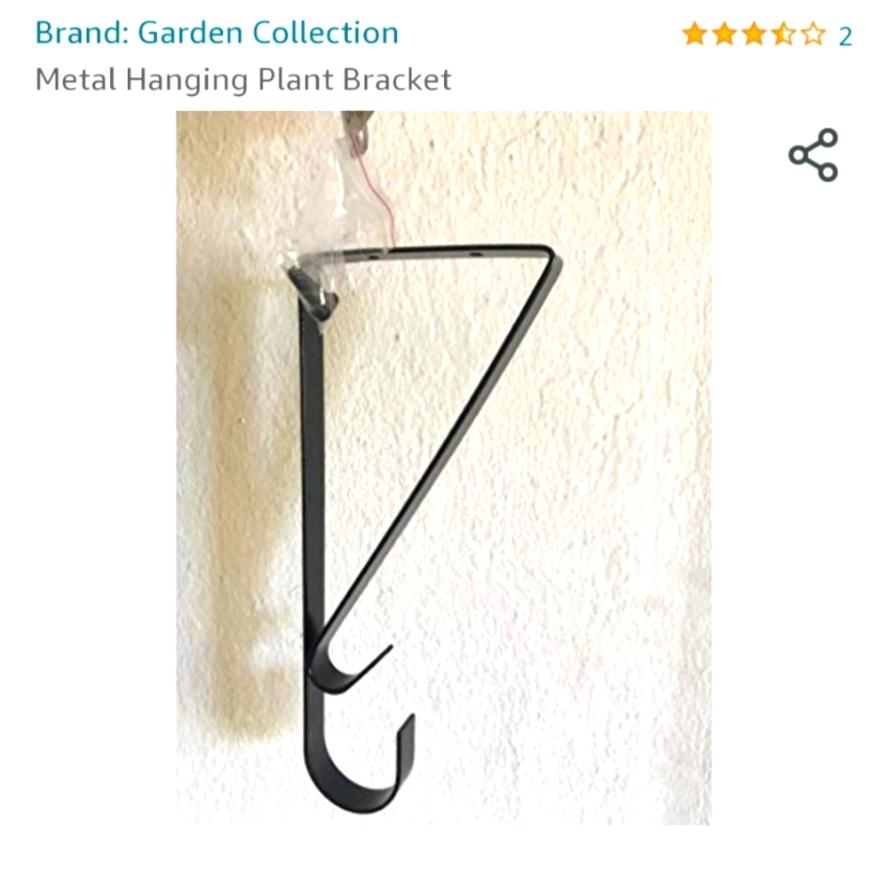 🔥] 2 pc. New Hanging Plant Brackets 🪴